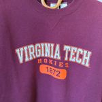Soffe Vintage Virginia Tech Maroon Crewneck Women's Large Photo 1