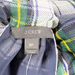 J.Crew NEW  Highland Tartan Plaid Print Pattern Chiffon High Neck Blouse Tank P8 Photo 1