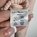 Brandy Melville John Galt Brett Sweater Women S Light Pink Ribber Cotton Blend Photo 3