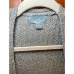 Barefoot Dreams Bearfoot Dreams Women XXS/XS CozyChic Lite Ribbed‎ Cardigan Batwig Sweater Grey Photo 9