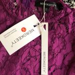 NWT Purple Lace Dress Photo 6