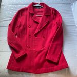 Forever 21 EUC Red Pea Coat Size Small Photo 2