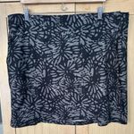 Rip Skirt Hawaii Wrap Gray & Black Floral Size XXL Mini Skirt Beach Vacation EUC Photo 0