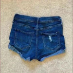 Hollister ⭐️ high rise ripped jean shorts in size 3 / waist 26 Photo 1