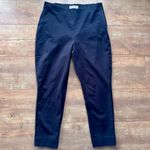 Everlane The Curvy Side-Zip Black Stretch Slim Career Pants Size 10 Short Photo 2