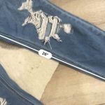 American Eagle Distressed Raw Hem Mom Jeans Photo 4