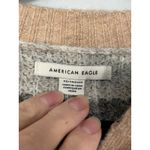 American Eagle NWT  Outfitters Striped Waffle Knit Button Neck Sweater Dress XS Photo 2
