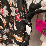 Cute sheer floral 3/4 sleeve blouse whimsigoth flowy boho Simply Emma NWT 2X Red Photo 5