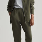 Varley The Slim Pant 25 Doublesoft Fabric in Olive Night Green Size XS Photo 0