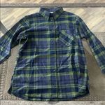 Columbia  Navy and Olive Plaid Men's Shirt Photo 0