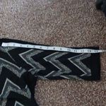 Emma & Michele black and white abstract quarter sleeve midi dress size large Photo 15