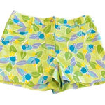 Lilly Pulitzer  Shorts  Green Blue Floral size 8 Photo 0