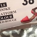 Free People The Brooke Platform color red/Rouge size 38 US 7 to 8 Photo 6