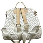 Backpack Convertible Satchel Shoulder Bag Purse with Wallet Cream White Photo 4