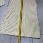 Missguided cream quarter‎ zip long sleeve sweater knit midi dress size 4 tall Photo 4