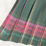Pendleton Vtg  Wool Pleated Skirt Size 10 Heritage Preppy Dark Academia Old Money Photo 2