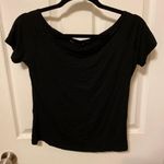 Off The Shoulder Black Top Size M Photo 0