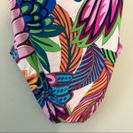 Trina Turk Swimsuit Paradise Plume Off Shoulder One Piece Sz 4 NWT Tropical Photo 10