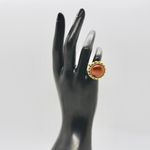 Vintage Cocktail Ring Gold Photo 7