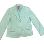 Oscar de la Renta Vintage Light Blue Blazer Y2K Tailored Jacket Size 12 Photo 0