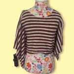 Billabong Striped Boho Batwing Poncho Photo 0