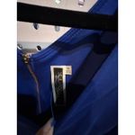 Julian Taylor Julian Taylor Blue Sheath Dress Womens Size 14 V Neck Career Work Photo 4