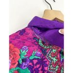 Victoria's Secret Vintage  Gold Label Jewel Tone Satin Sleep Shirt Dress M/L Photo 7