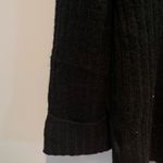 Old Navy NWT Tunic Length Black Sweater In Size L Photo 2