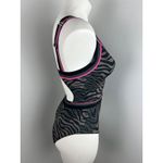 Sanctuary Here Kitty Kitty Cutout One Piece Animal Print Bathing Suit XS Photo 2