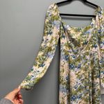 Reformation  Sigmund Dress In Hillside Long Sleeve Midi 0 Photo 8