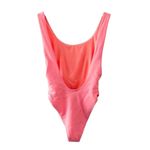 Aerie  Go Coconuts Coral Pink One Piece Swimsuit Photo 1