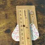 None Floral Unicorn Statements Earrings Pair Set Studs And Dangles Vegan Leather Photo 3