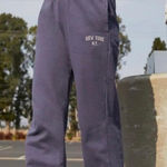 Brandy Melville Sweat Jogger Pants One Size Photo 0