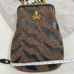 Vivienne Westwood NWOT Authentic black in tiger chain purse/wallet Photo 7