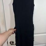 The Future Collective Black Sweater Ribbed Stretch Dress ReeseBlutstein Size XXS Photo 3