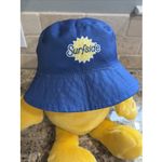 SURFSIDE Blue/Sunset Stripe Reversible Bucket Sun Hat Unisex Adult One Size Photo 8