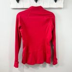 Athleta Whittier Peak Half Zip Pullover | Size S | Hibiscus Red Photo 3