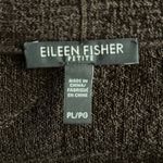 Eileen Fisher Size PL LP Large Petite Organic Linen Cardigan Sweater Brown Photo 3