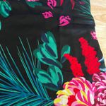 Stars Above  Women's Black Floral Print Satin Pajama Cami - Size XS - NWT Photo 6