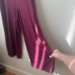 Elloh Burgundy Pocket Detailed Overall Jumpsuit S Photo 1