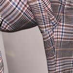 Anthropologie ✅By plaid tartan neutral color career pants trousers light wear Photo 4