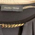 Ivanka Trump Classic Black Sleeveless Top w/ Chain Neck Design - Small Photo 6
