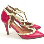 Halogen Martine Studded T-Strap Heels - Size 5 Photo 0