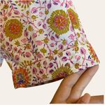 Anthropologie Maison d’Amélie Paris Button-Down Short Sleeve Floral Blouse By Photo 4