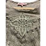 Pretty Angel  tunic top pale green sz Small Photo 2