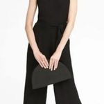Banana Republic Sleeveless Black Cropped Jumpsuit 0P Photo 1