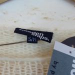 Wooden Ships Open Knit Sweater Women S M Ivory Mohair Wool Alice Elastic Hem Photo 8