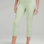 Lululemon Align High-Rise Crop Leggings Size 10 in Creamy Mint Photo 0