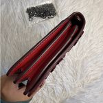 Coach  Foldover Chain Clutch with Floral Applique Crossbody Photo 3