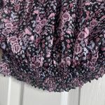 ZARA  Sheer Floral Cropped Blouse, Size Small Photo 9